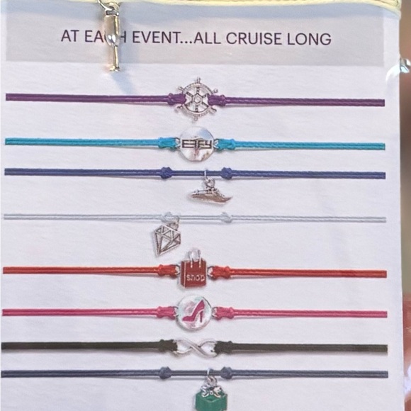 Colorful Rope Bracelets Set - Picture 2 of 8